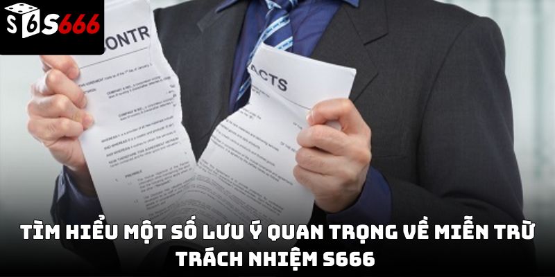 miễn trừ trách nhiệm